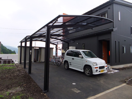 カーポート 1台用ラブポート 2台用ラブワイド エクステリア商品 和風庭園資材専門店 株式会社エクステリアストック