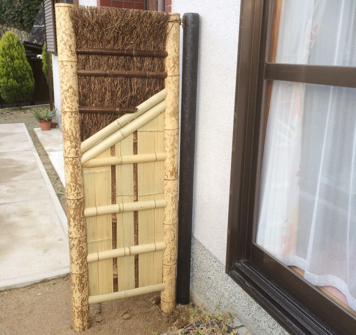 袖垣 図面平垣 エクステリア商品 和風庭園資材専門店 株式会社エクステリアストック