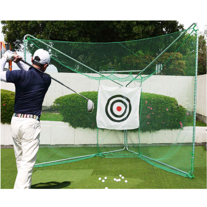ゴルフ練習用ネット折り畳み式移動展開タイプ│株式会社エクステアリアストック