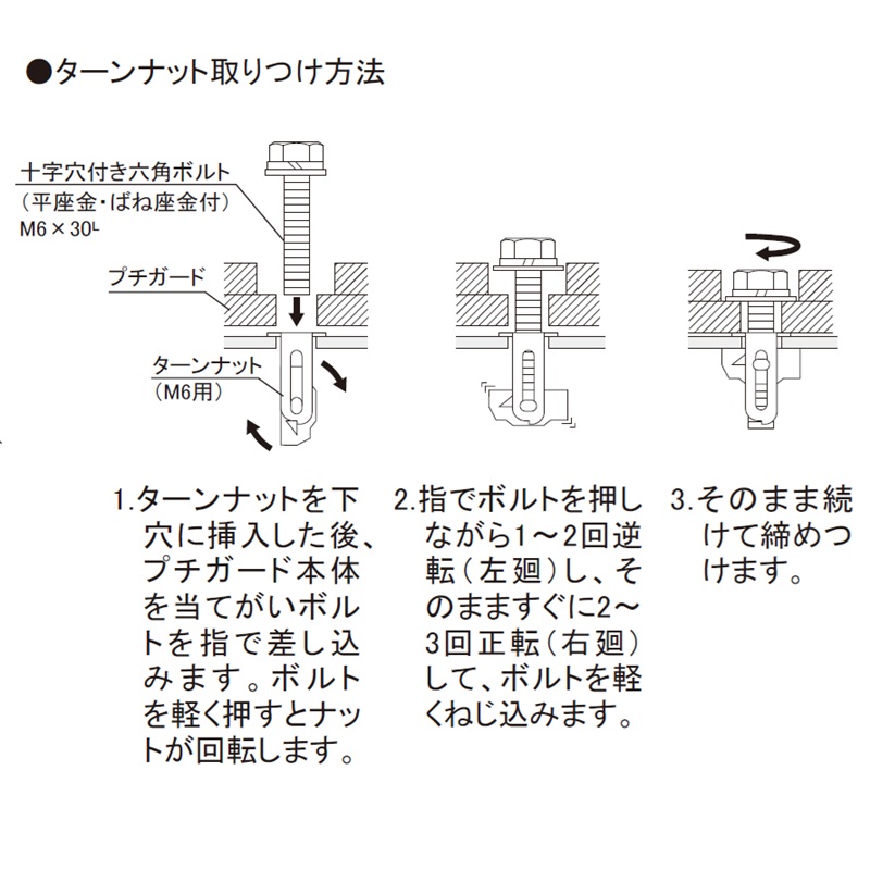 プチガードC1型C2型オプション