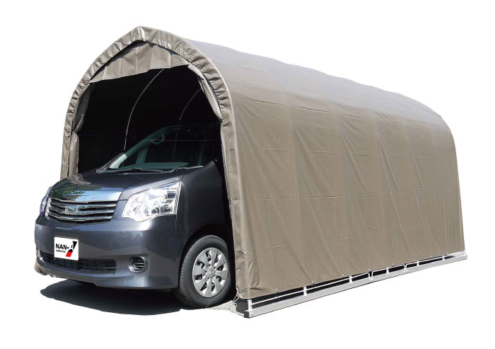 中型BOX用ベース式車庫