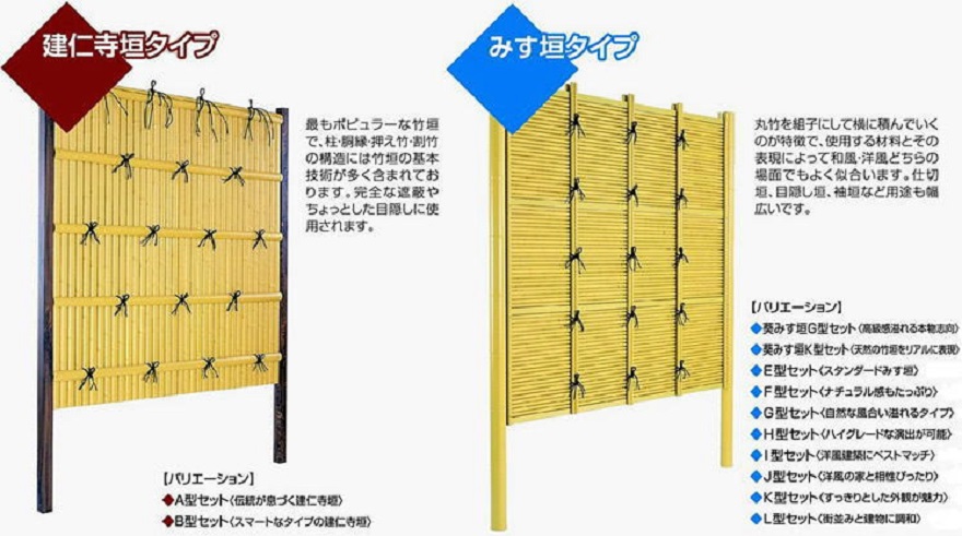 ベビーグッズも大集合 エクステリアストック人工竹袖垣 建仁寺垣 W 幅 900mm×H 高さ 1700mm 目隠し袖垣 人工竹 樹脂竹袖垣 DIY  送料無料