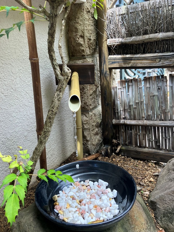 人工竹筧(小)